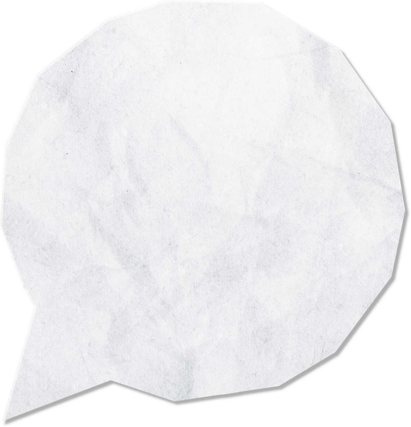 Rounded Speech Bubble